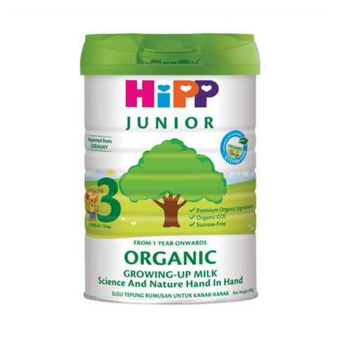 Hipp Junior Organic Growing Up Milk Step 3 [1 - 3 Years] 800g