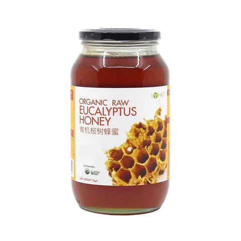 Lohas Organic Raw Eucalyptus Honey 1kg