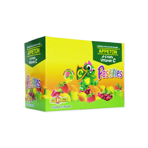 Appeton A-Z Kid's Vitamin C 30mg Pastilles 20x5's