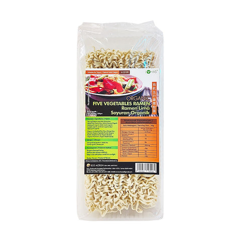 Lohas Organic Five Vegetables Ramen 280g