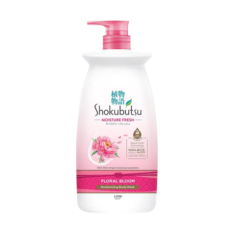 Shokubutsu Moisture Fresh Moisturizing Body Wash (Floral Bloom) 900g