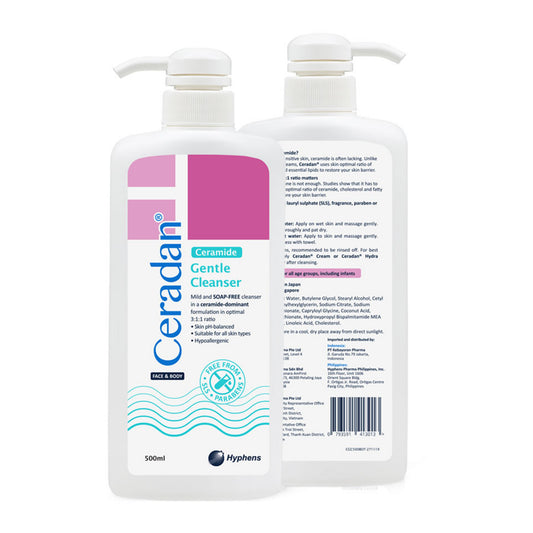 Ceradan Ceramide Gentle Cleanser 500mL