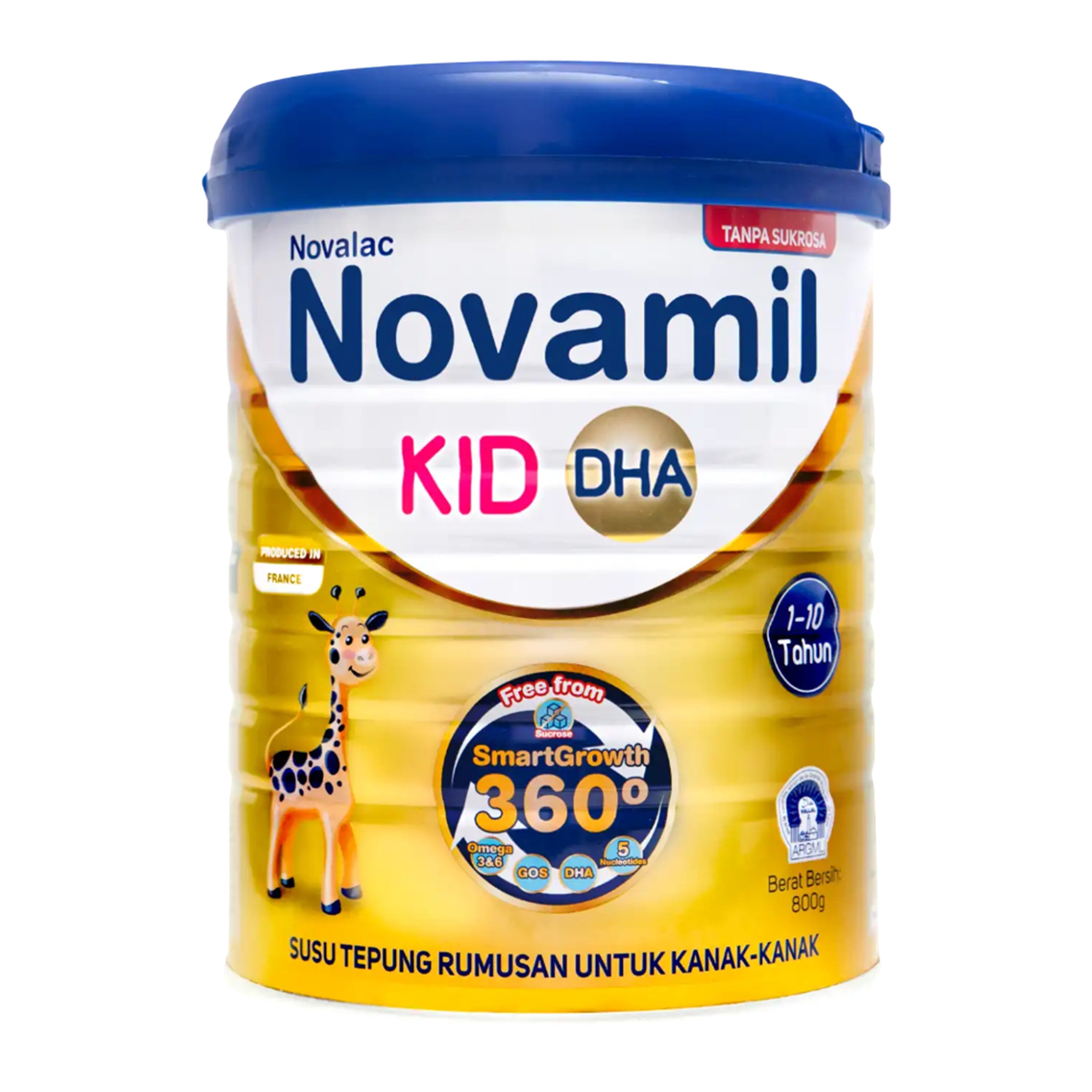 Novalac Novamil Kid DHA Growing Up Formula 800g (For Children 1-10 Years)