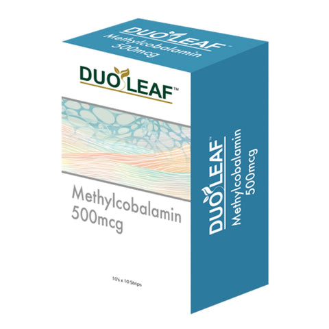Duoleaf Methylcobalamin 500mcg Tablet 10x10's