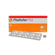 Maltofer Fol (Iron/Folic Acid 100mg/0.35mg) Chewable Tablet (3 x 10's)