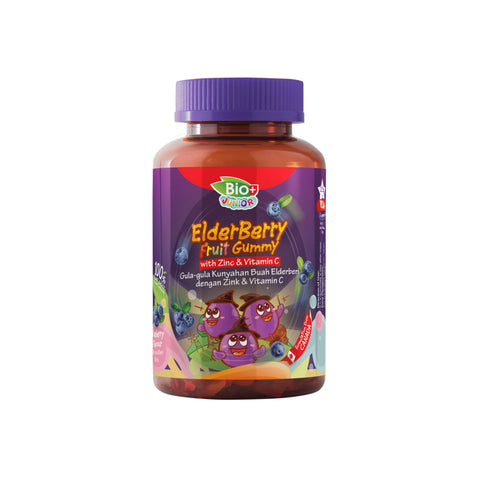 BioPlus Junior Elderberry Gummy 60's (Elderberry)
