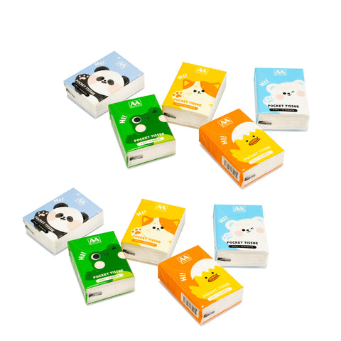 AA Pocket Tissue 3ply x 10 sheets 10's