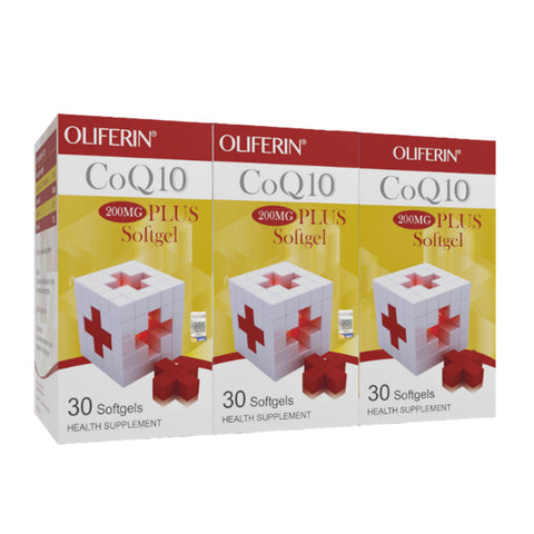 Nutriva Oliferin Coq10 200mg Plus Softgel (2X30's+30's)