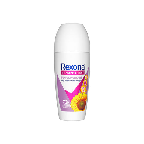 Rexona Vitamin + Bright Antiperspirant Roll On (Sunflower Care) 45mL
