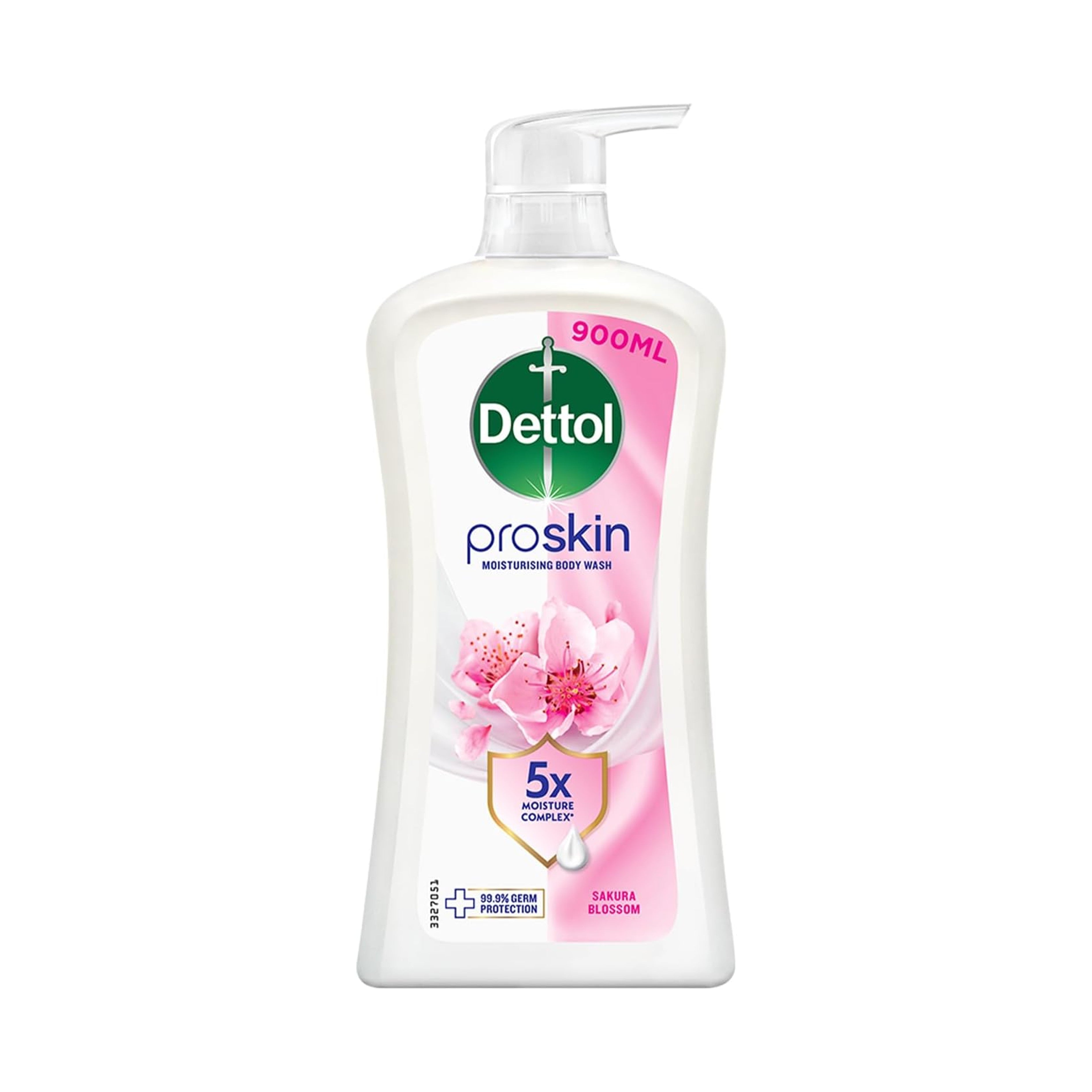Dettol ProSkin Moisturising Body Wash (Sakura Blossom) 900g