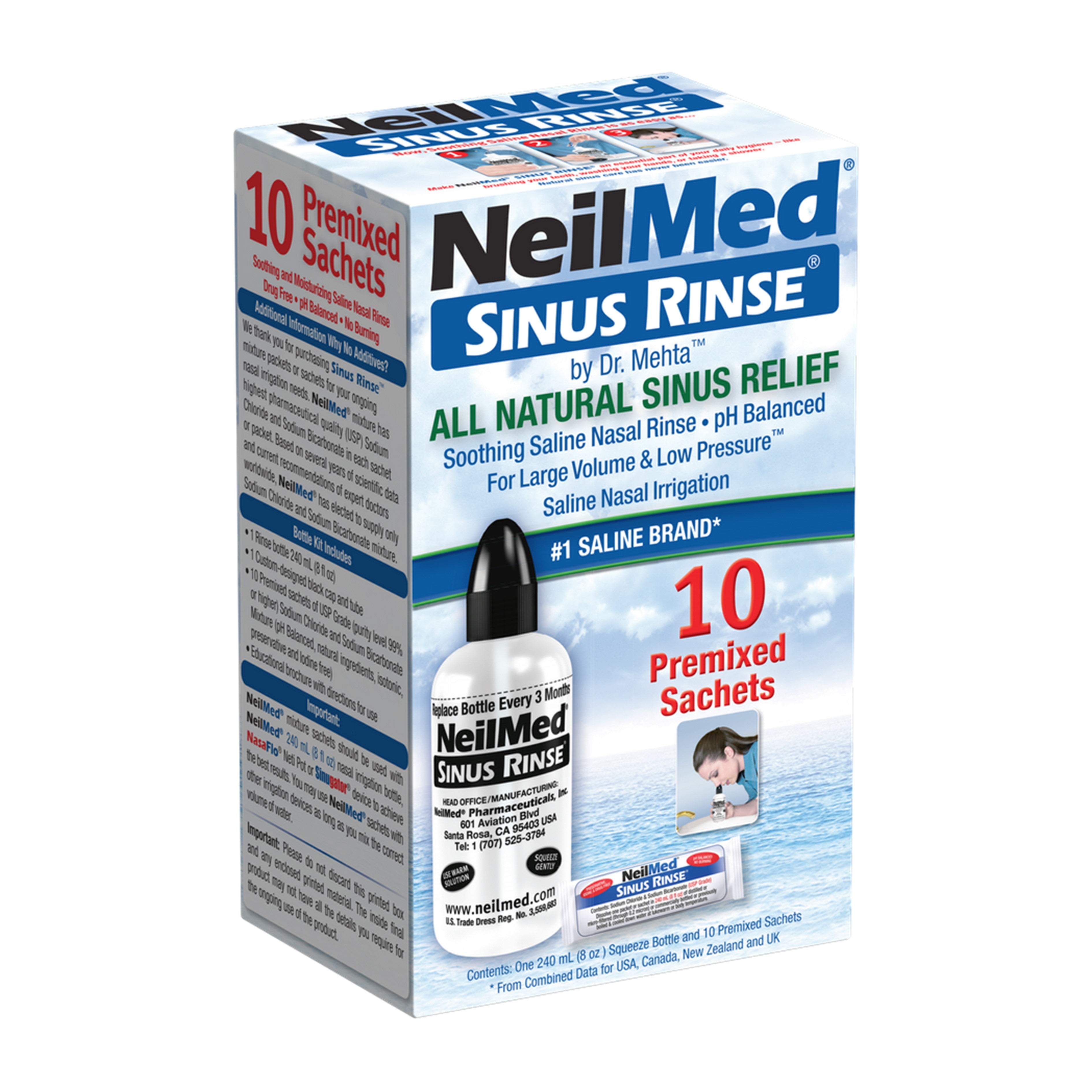 NeilMed Sinus Rinse Starter Kit 10's – AA Pharmacy
