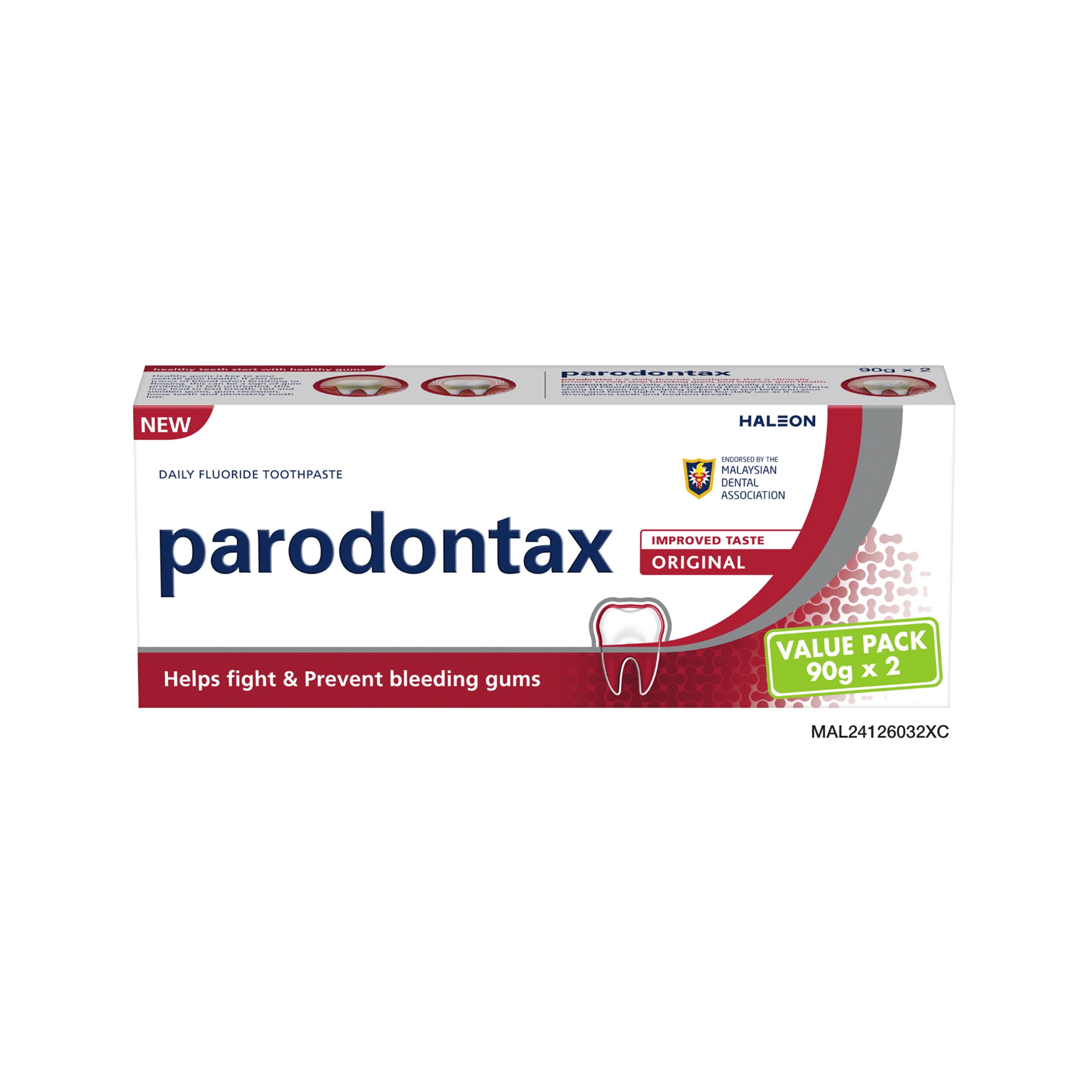 Parodontax Toothpaste (Original) 90gx2's [Value Pack]
