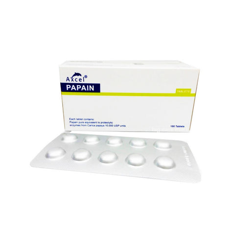 Axcel Papain Tablet 10x10's