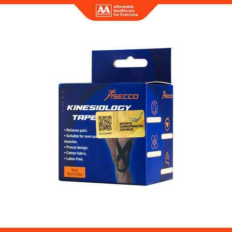 Secco Kinesiology Tape 5cmx5m 1's