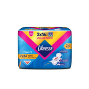 Libresse Pads - Maxi Fit, 24cm Wings (2 x 16's)