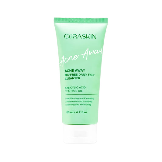 Curaskin Acne Away Oil-Free Daily Face Cleanser 125mL