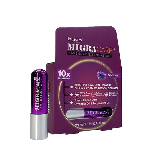 Byco Migracare Lavender Essential Oil Roll On 5mL