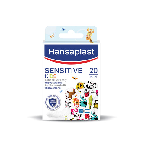 Hansaplast Sensitive For Kids Plaster 20's (Extra Skin Friendly)