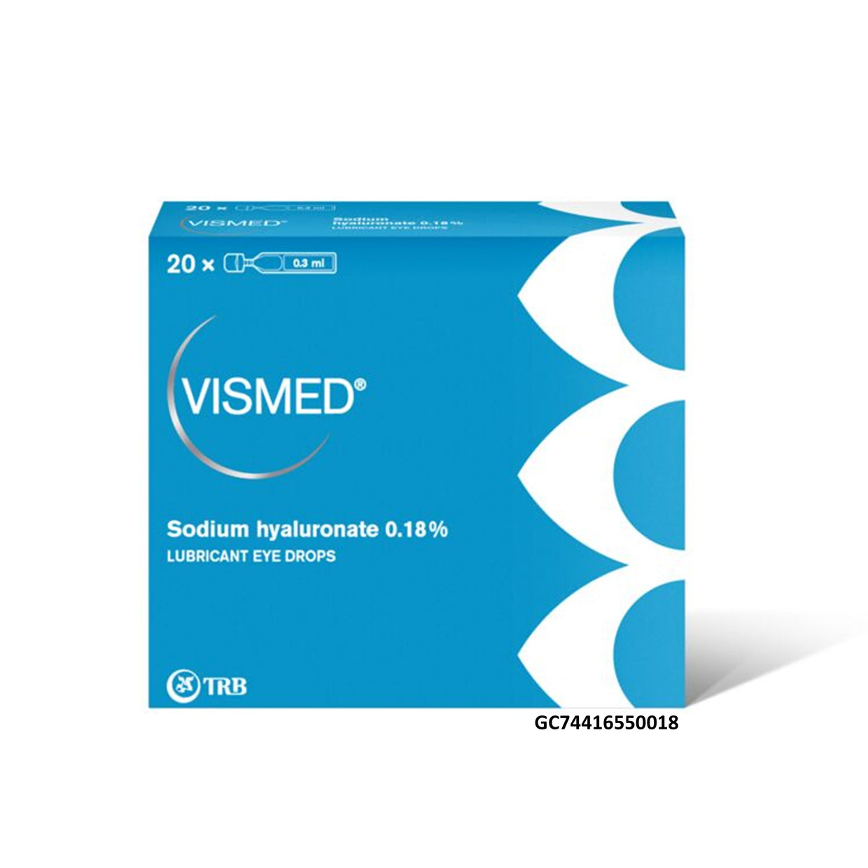 Vismed Sodium Hyaluronate 0 18 Lubricant Eye Drops 0 3mLx20 s AA vismed-sodium-hyaluronate-0-18-lubricant-eye-drops-0-3mlx20-s-aa