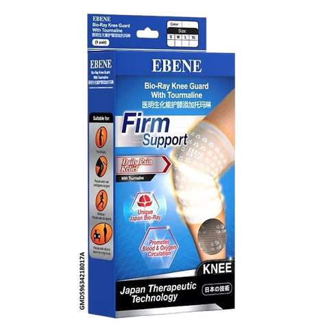 Ebene Bio-Ray Knee Guard with Tourmaline (XL)