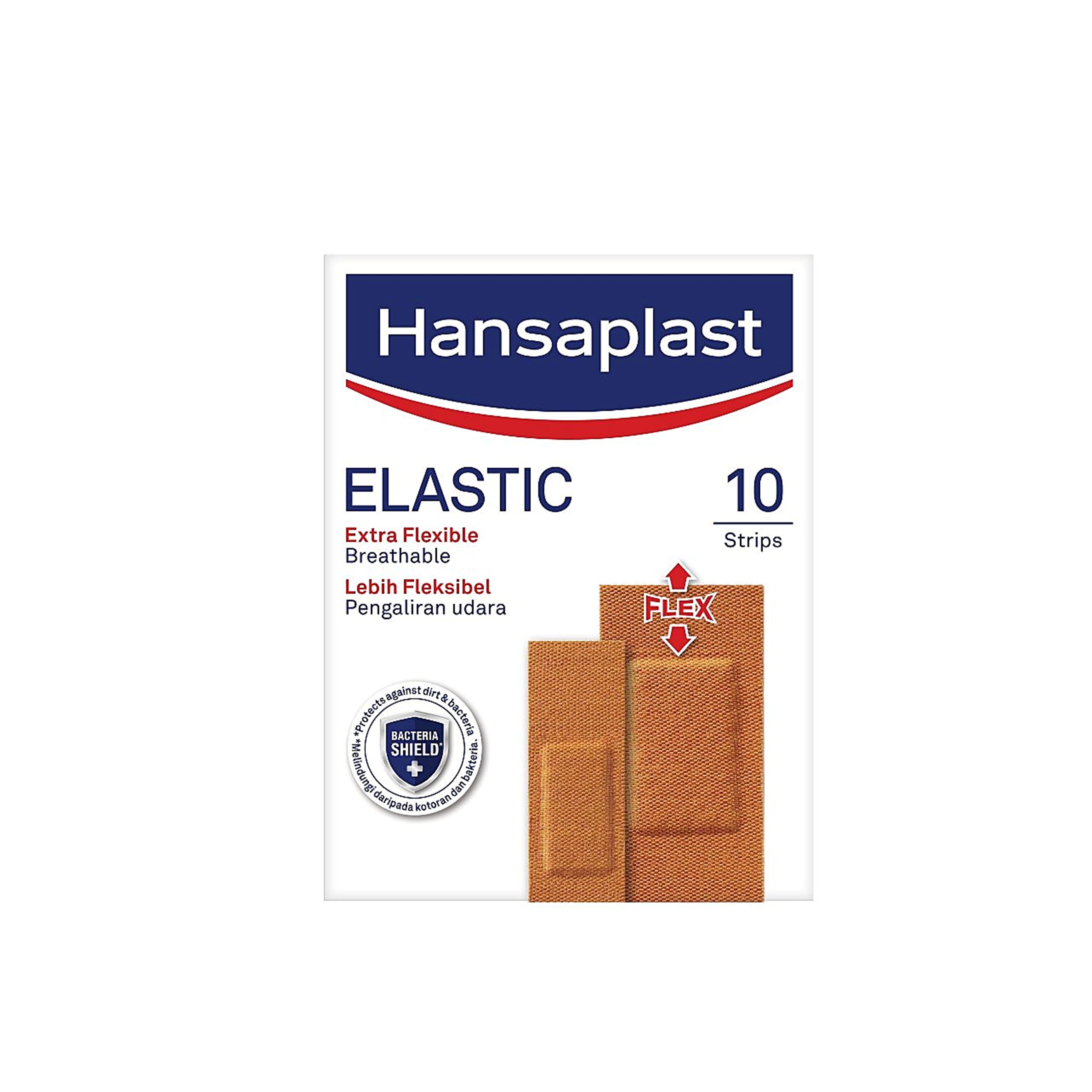 Hansaplast Elastic Extra Flexible Plaster 10's
