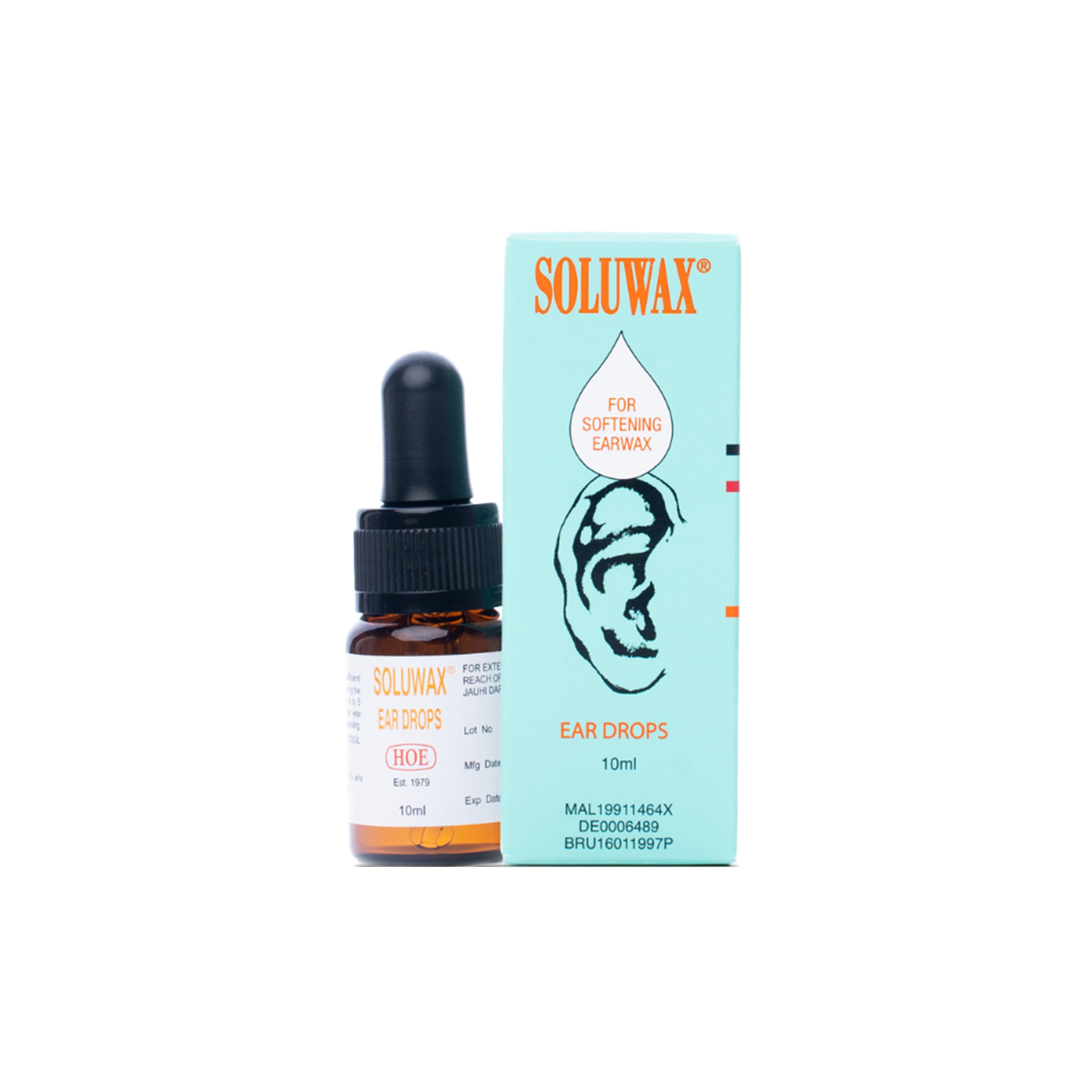 Soluwax Ear Drops (10ml) - Softening Earwax