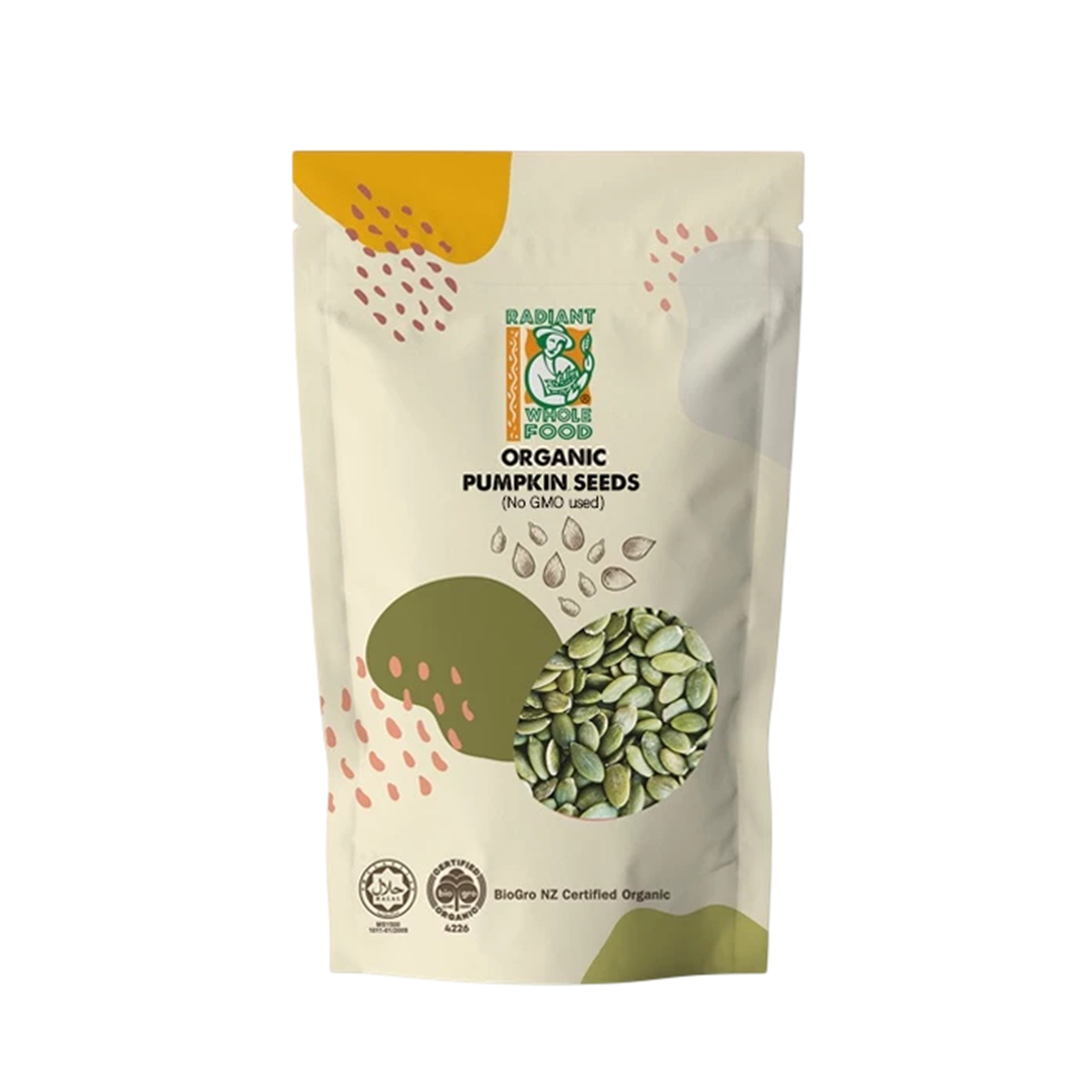 Radiant Organic Pumpkin Seeds 200g