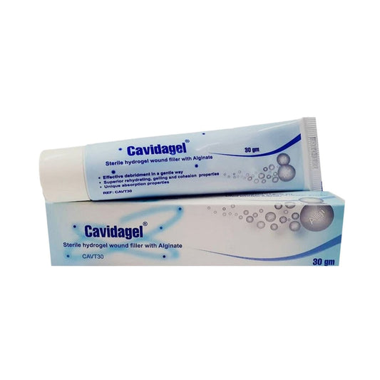 Cavidagel Sterile Hydrogel Wound Filler With Alginate 30g