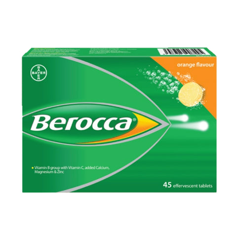 [CLEARANCE] [EXP 02/2025] Berocca Effervescent Tablet 3x15's (Orange)