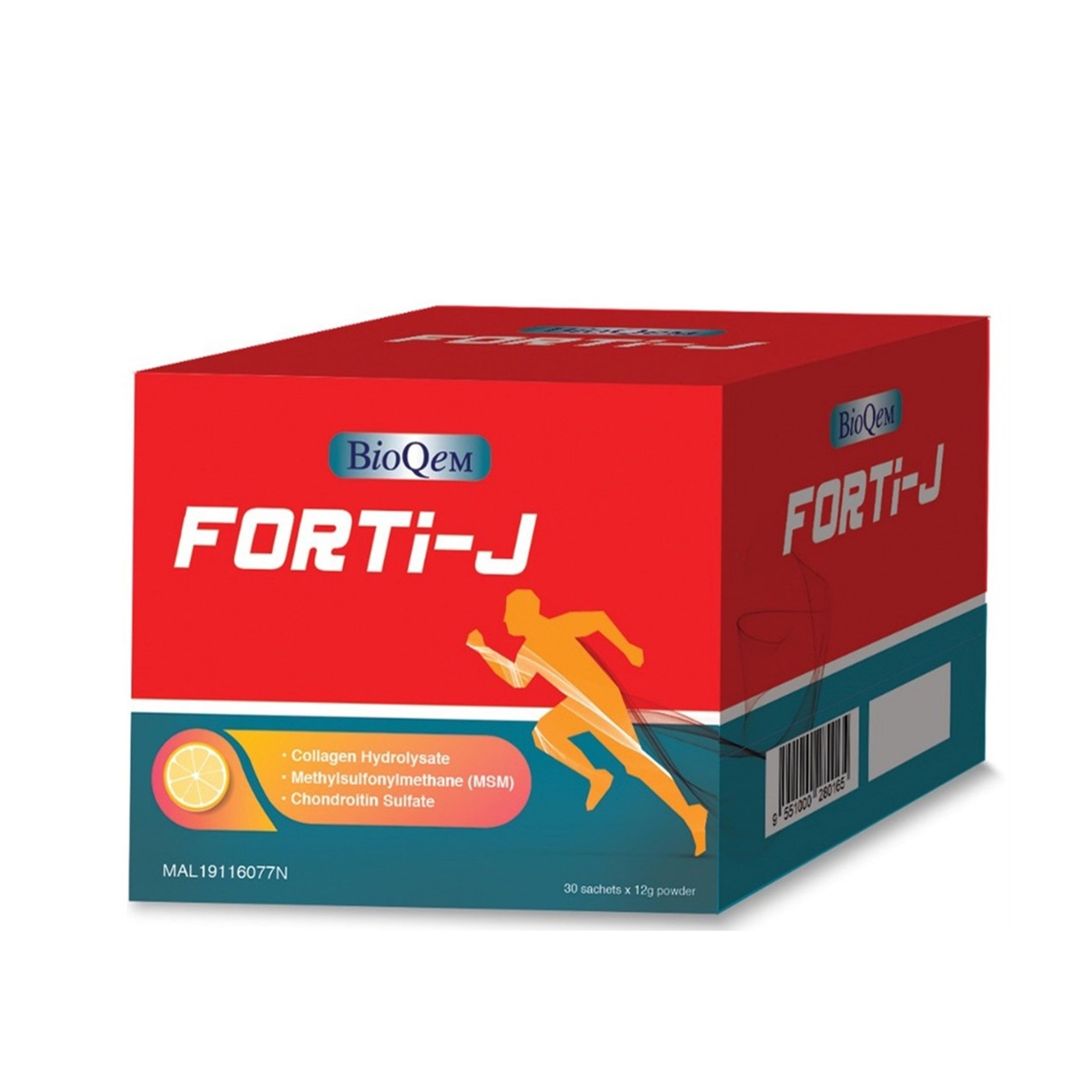 BioQem FORTi-J Powder Sachet (Lemon Flavour) 12gx30's