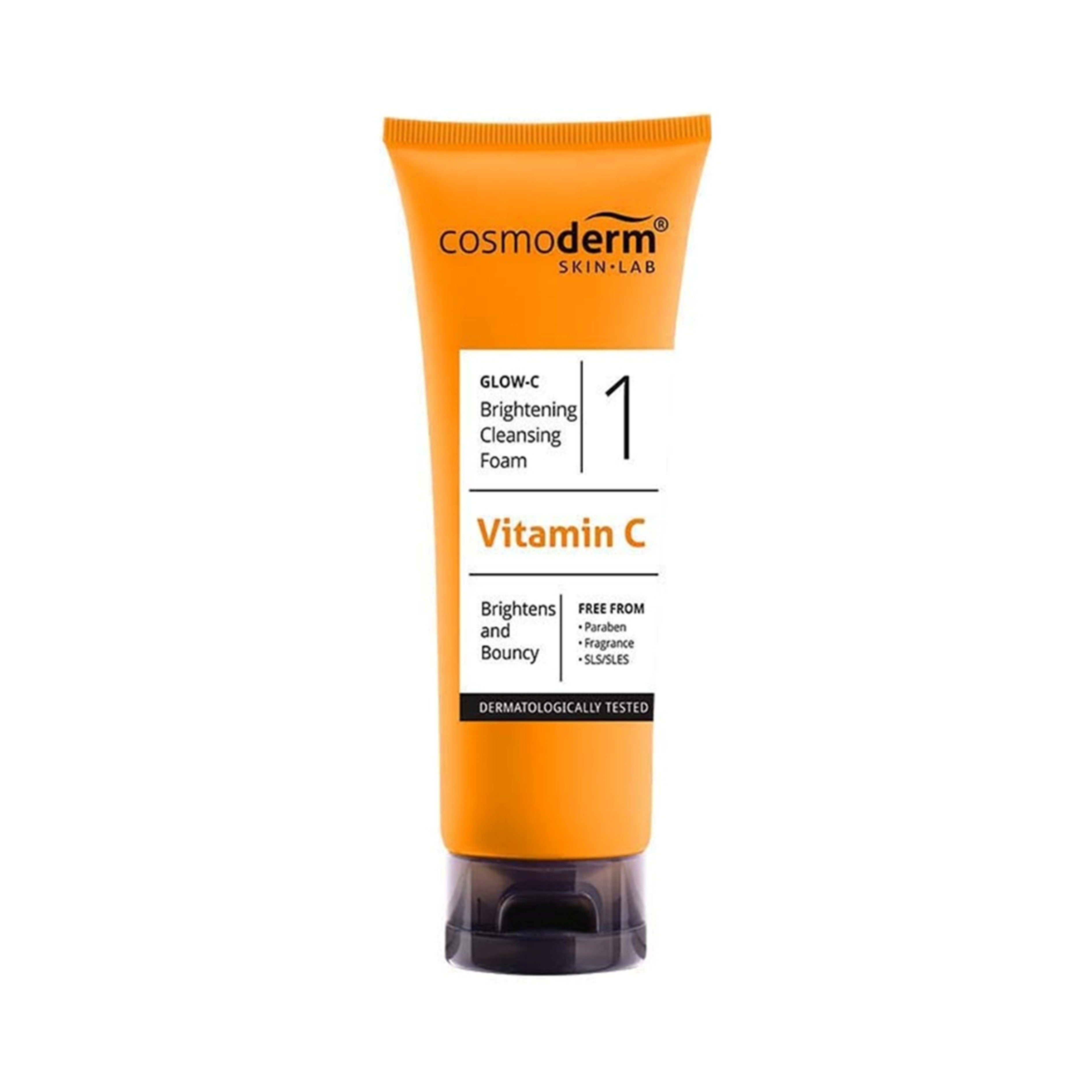 Cosmoderm Glow-C Brightening Cleansing Foam (100ml)