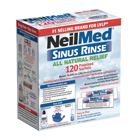 NeilMed Sinus Rinse Premixed Sachet 120's