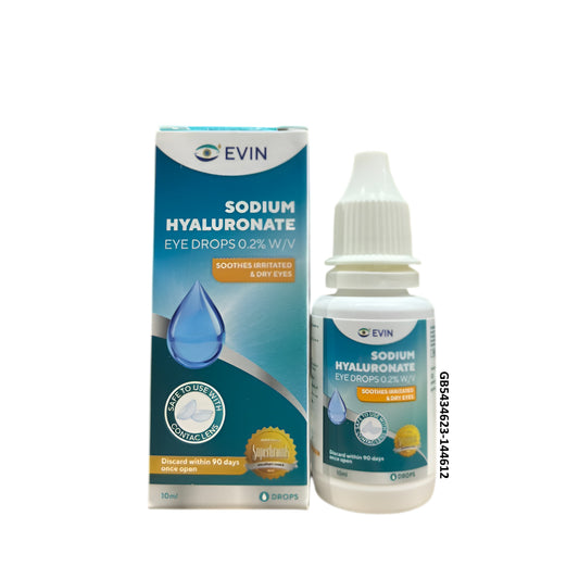 Evin Sodium Hyaluronate (HA 0.2%) Eye Drop 10mL