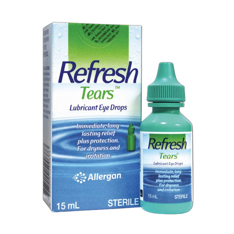 Refresh Tears Lubricant Eye Drops 15mL