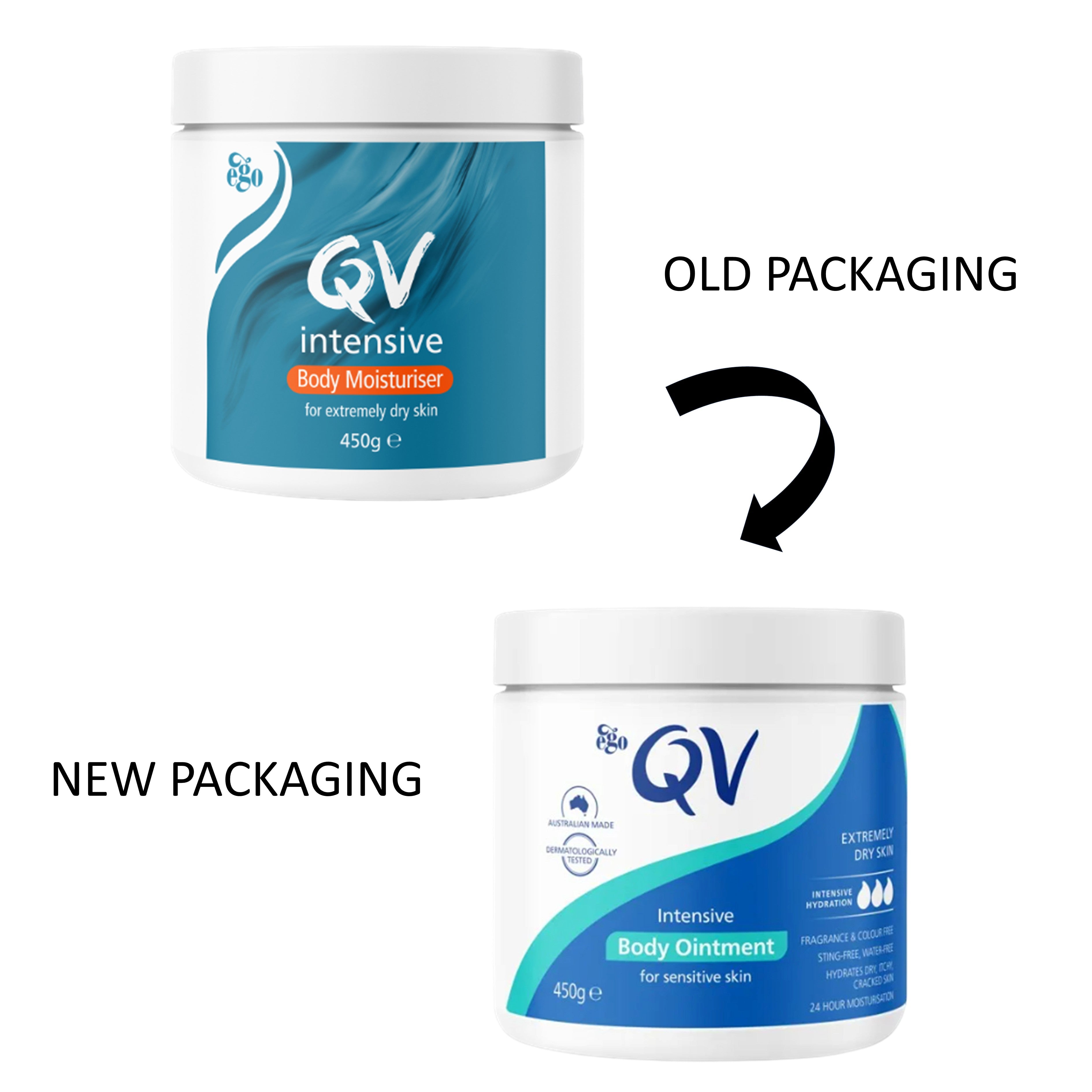 Ego QV Intensive Body Ointment 450g