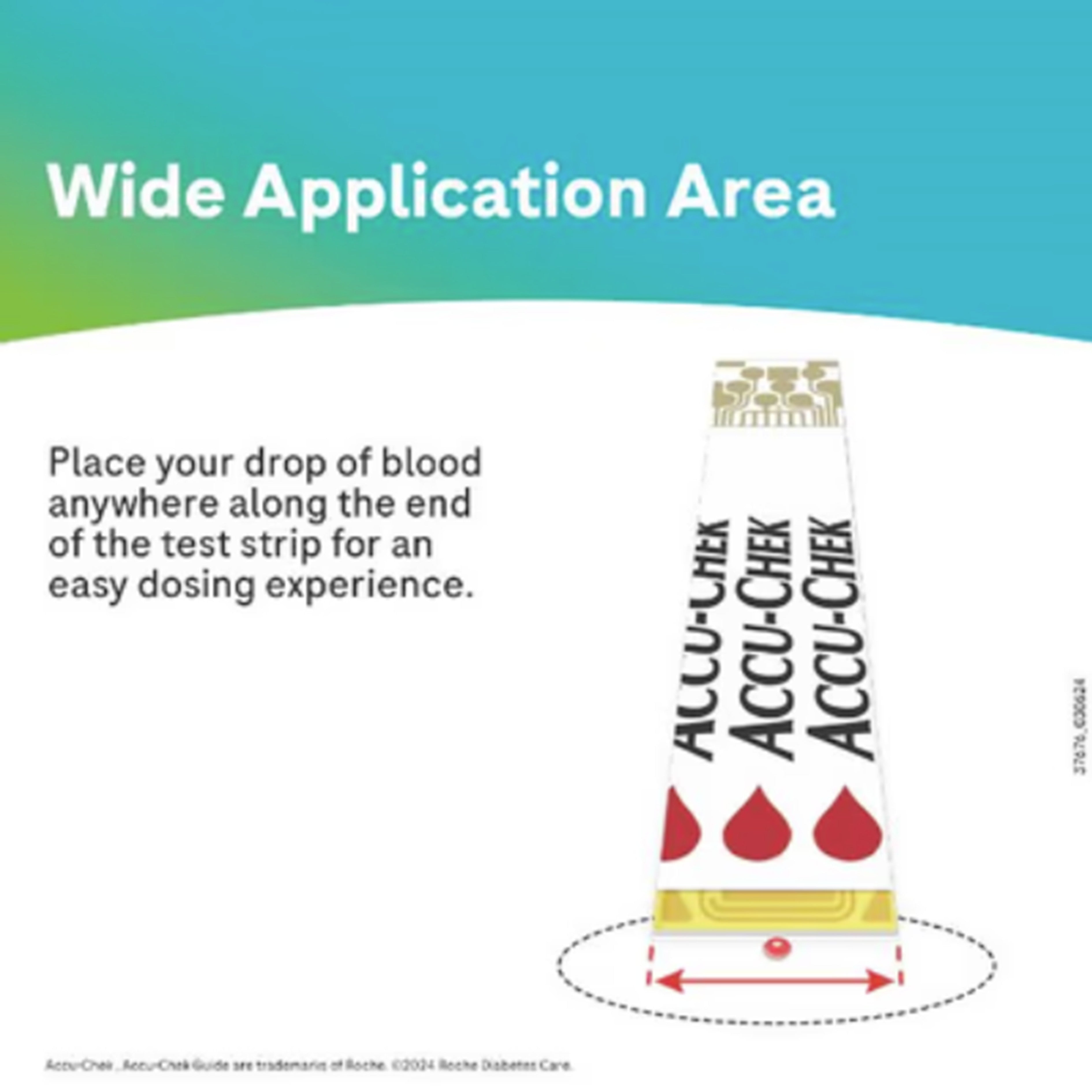 Accu-Chek Guide Blood Glucose Test Strip 50's (Compatible with Accu-Chek Guide Blood Glocose Monitor)