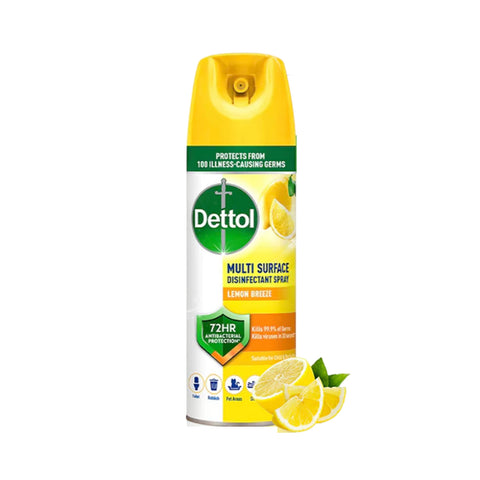 Dettol Multi-Surface Disinfectant Spray (Lemon Breeze) 450mL