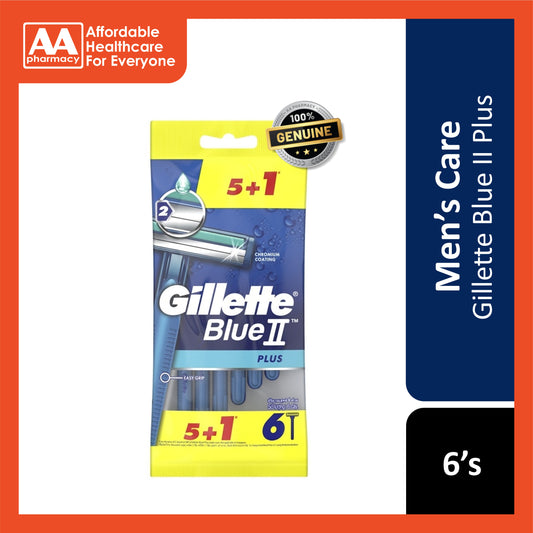 Gillette Blue II Plus Disposable Razor 5+1's