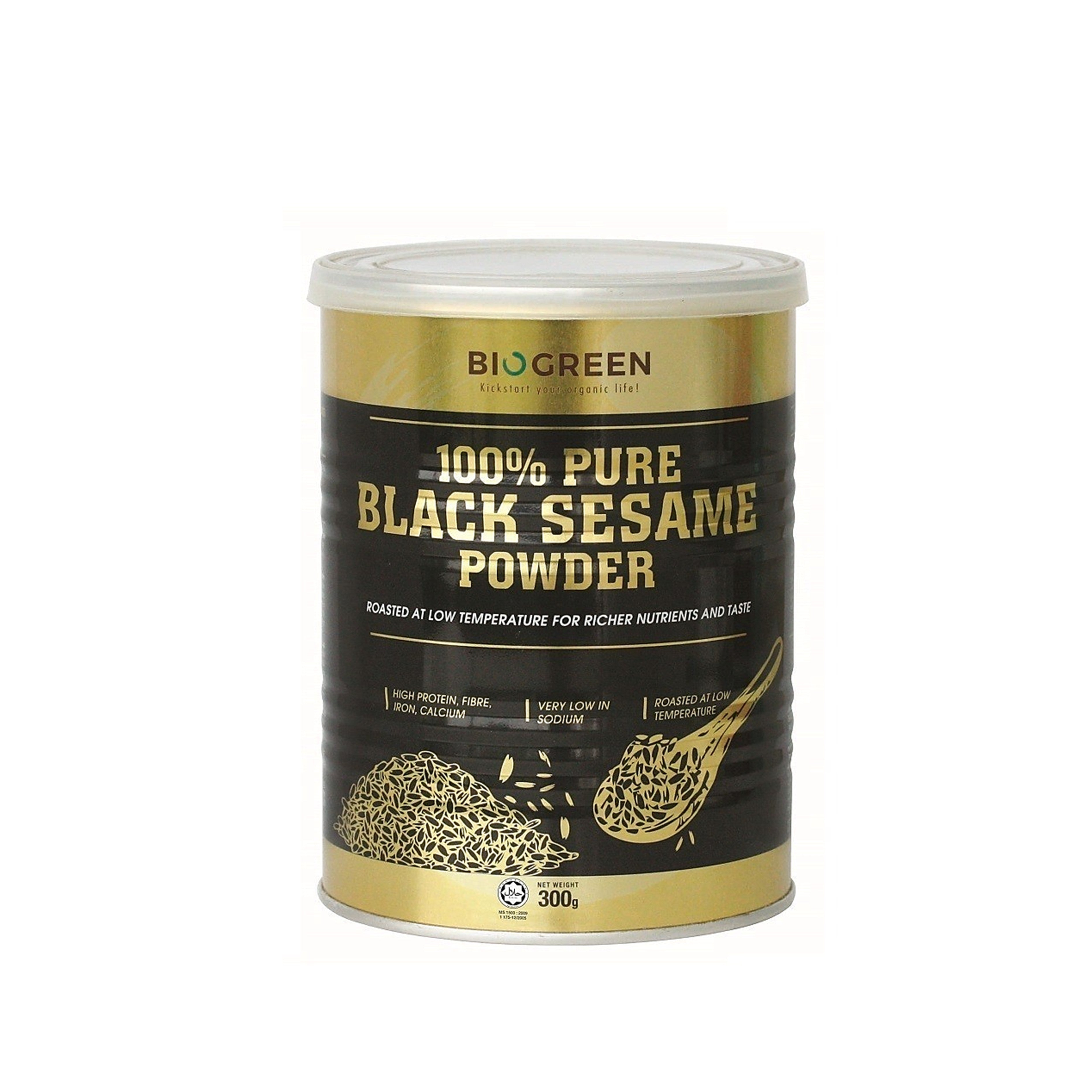 Biogreen 100% Pure Black Sesame Powder 300g