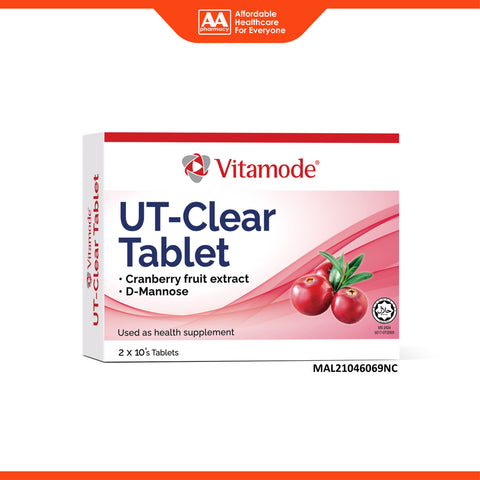 Vitamode UT-Clear Tablet 2x10's