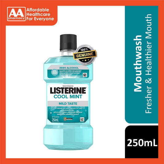 Listerine Mouthwash - Cool Mint (Mild Taste) 250mL