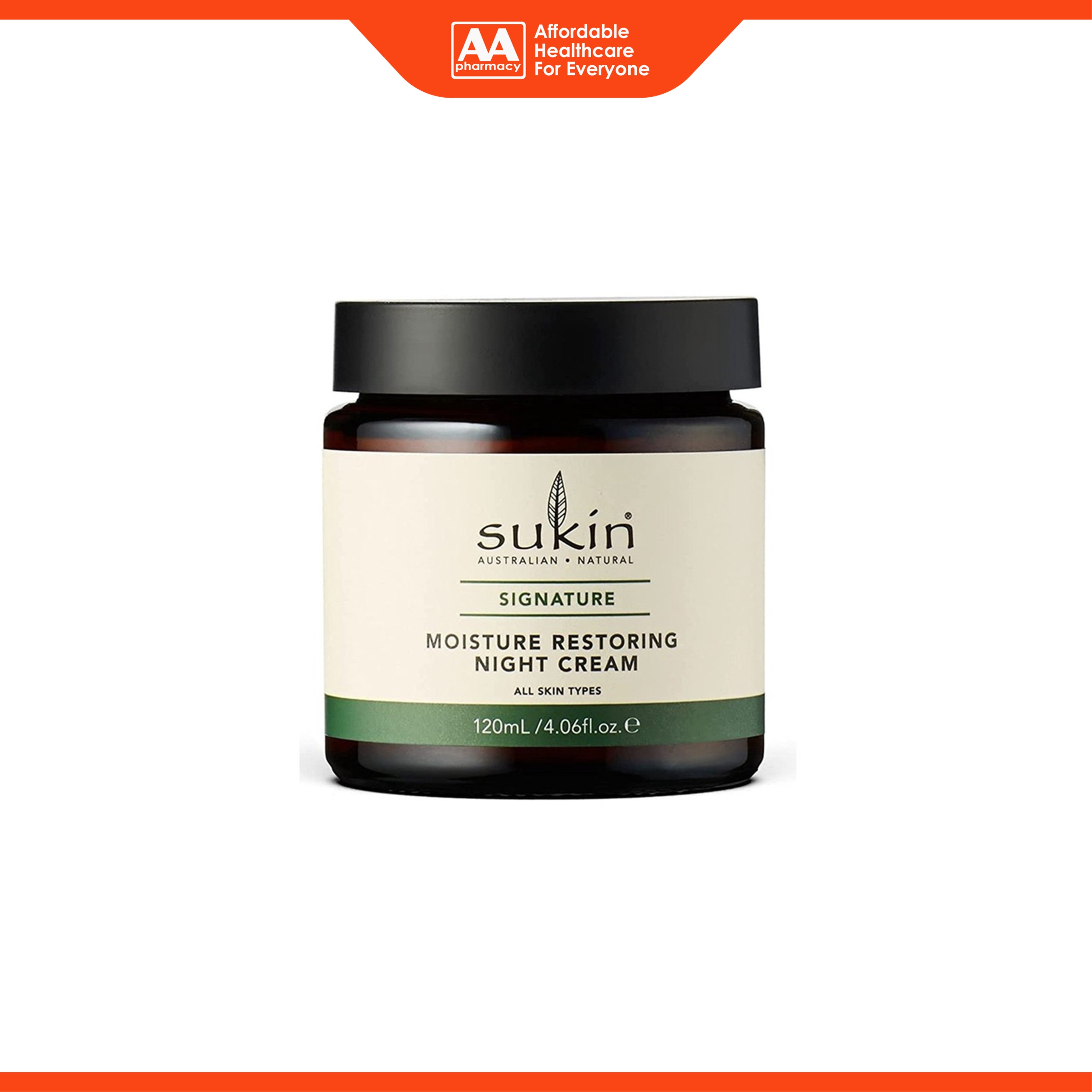 Sukin Signature Moisture Restoring Night Cream (120ml)