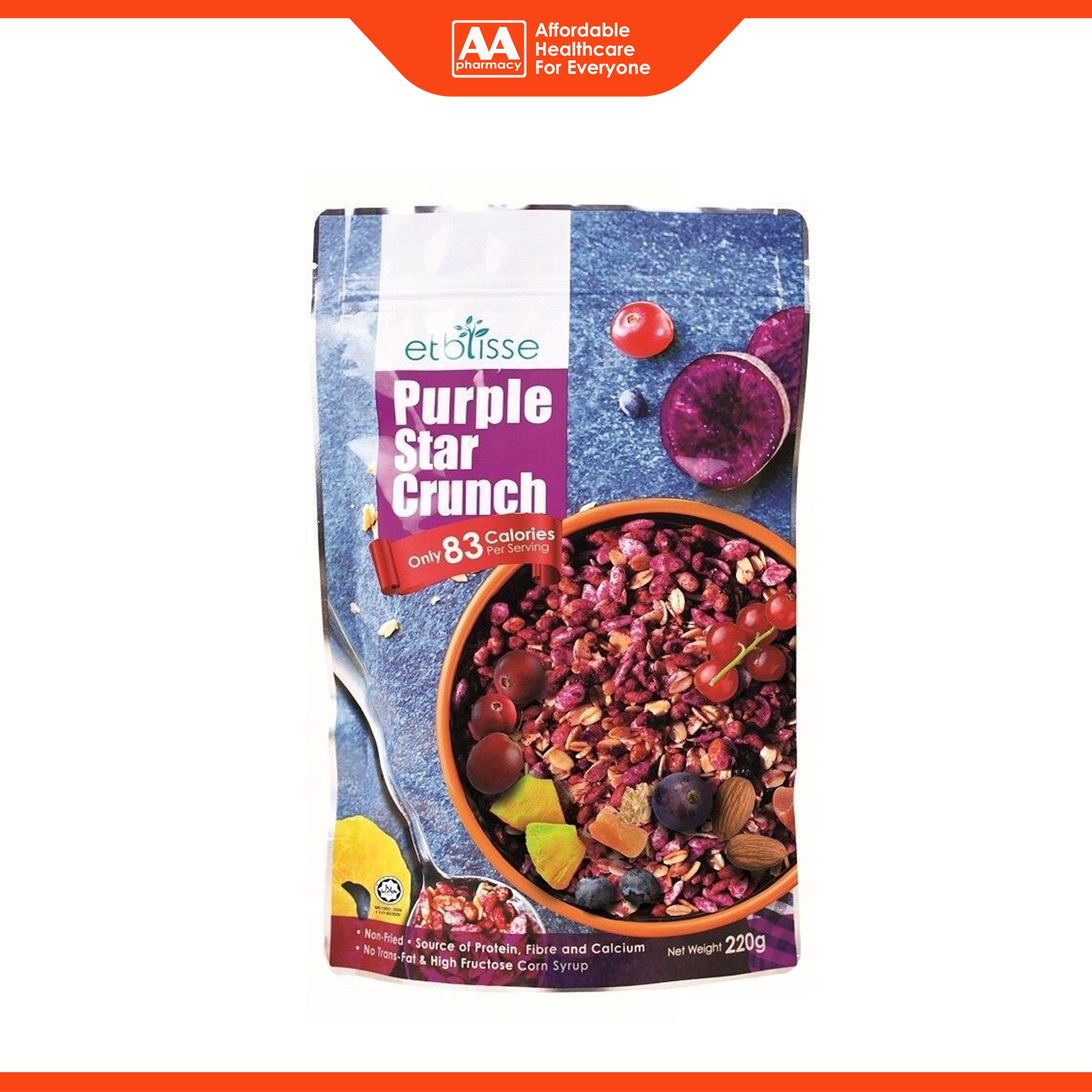 Biogreen Etblisse Purple Star Crunch 220g