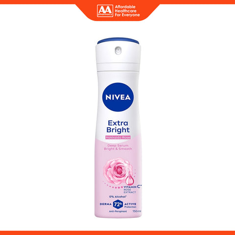 Nivea Deodorant Female Hokkaido Rose Spray 150ml