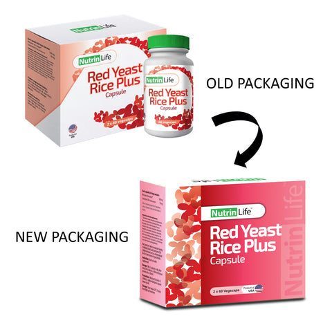 NutrinLife Red Yeast Rice Plus Vegecapsule 3x60's