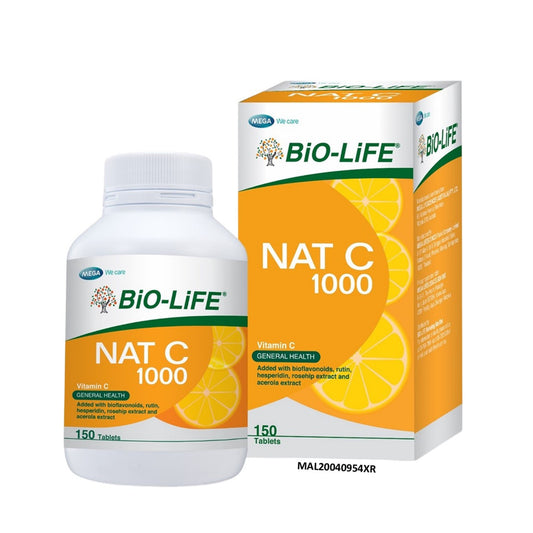 Bio-Life Nat C 1000mg Tablet 150's