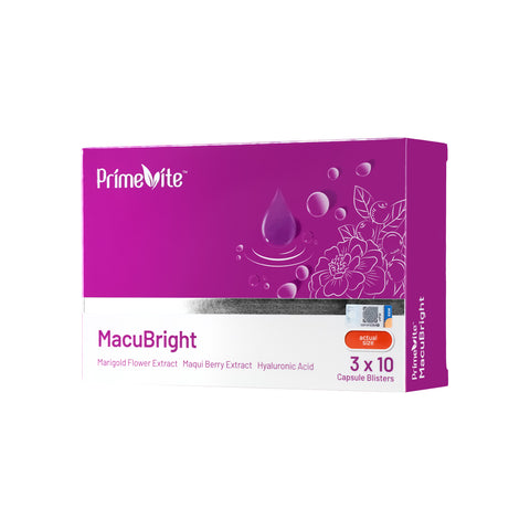 PrimeVite MacuBright Capsule 3x10's