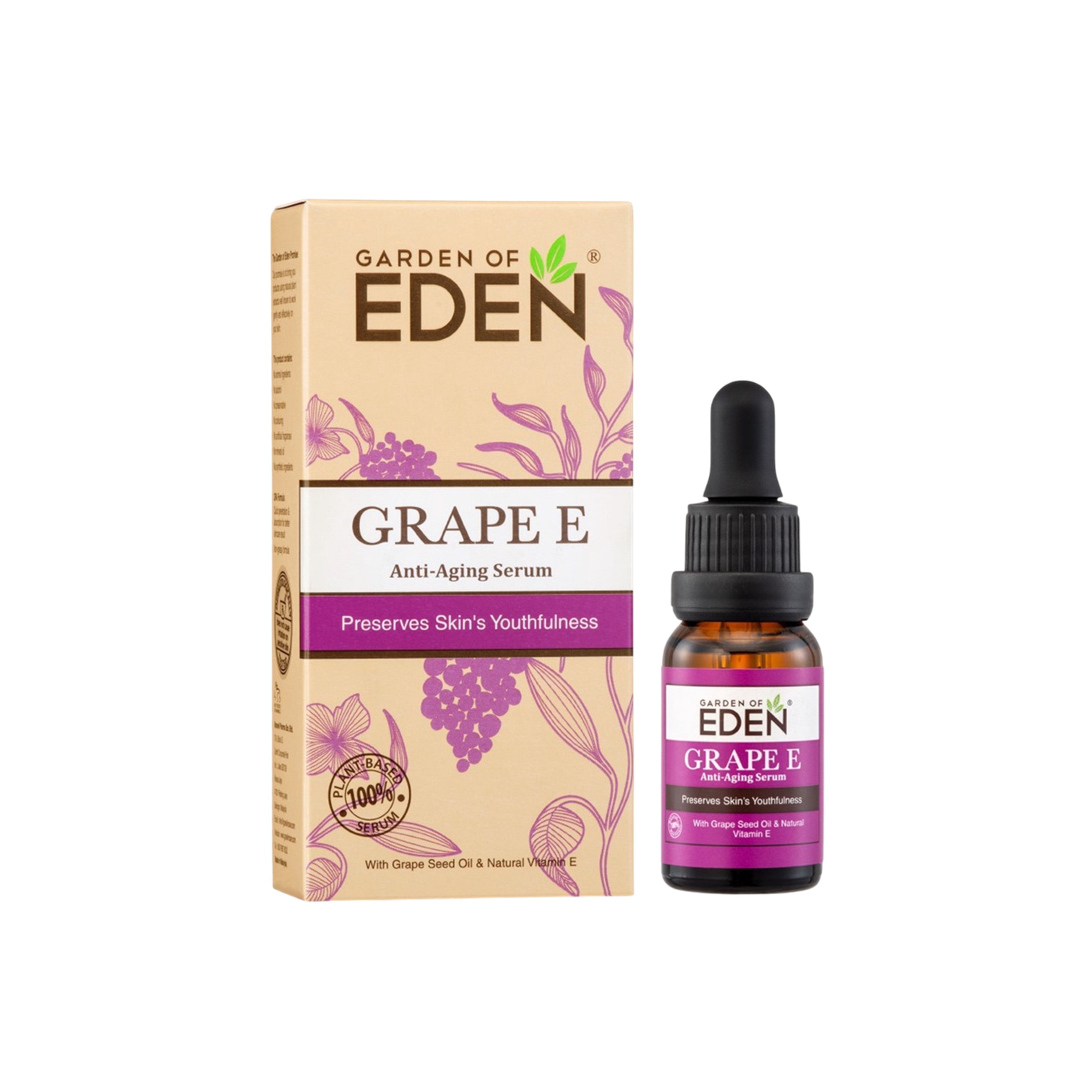 Garden Of Eden Grape E Anti-Aging Serum 15mL