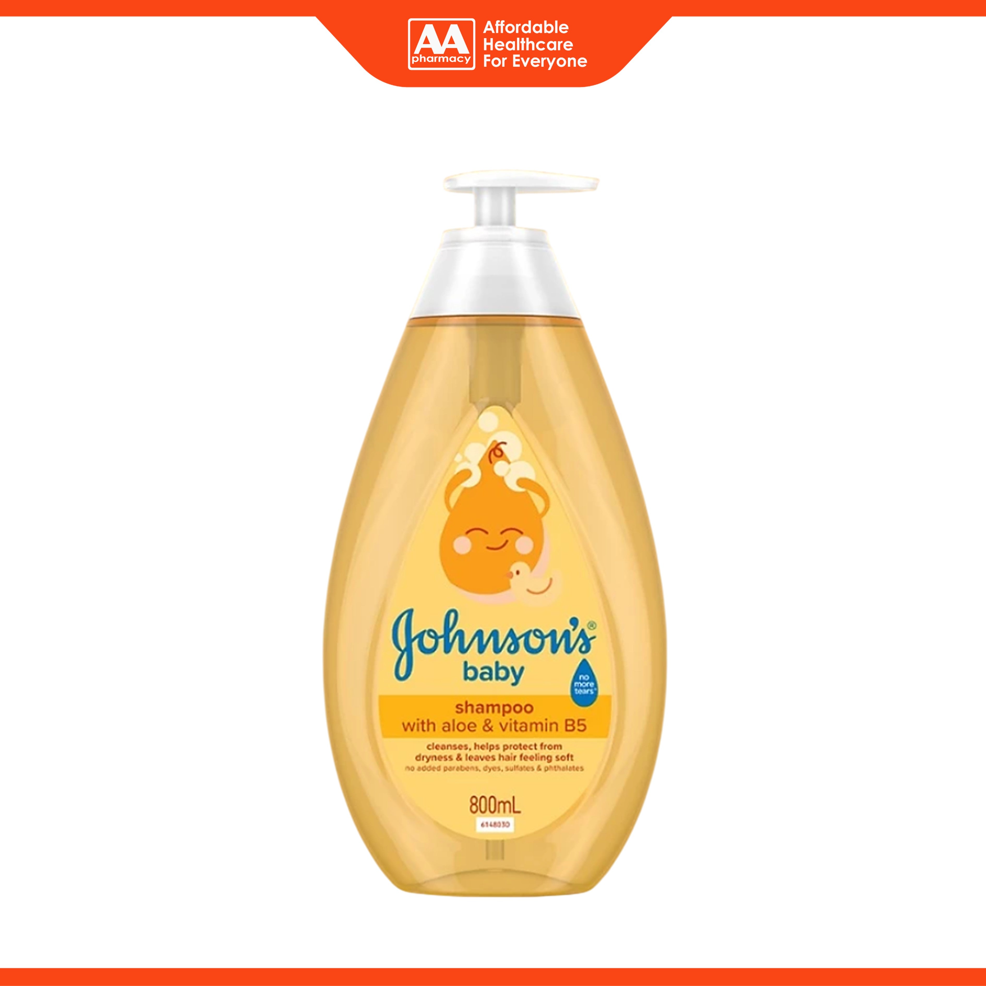 Johnson's Baby Shampoo 800mL