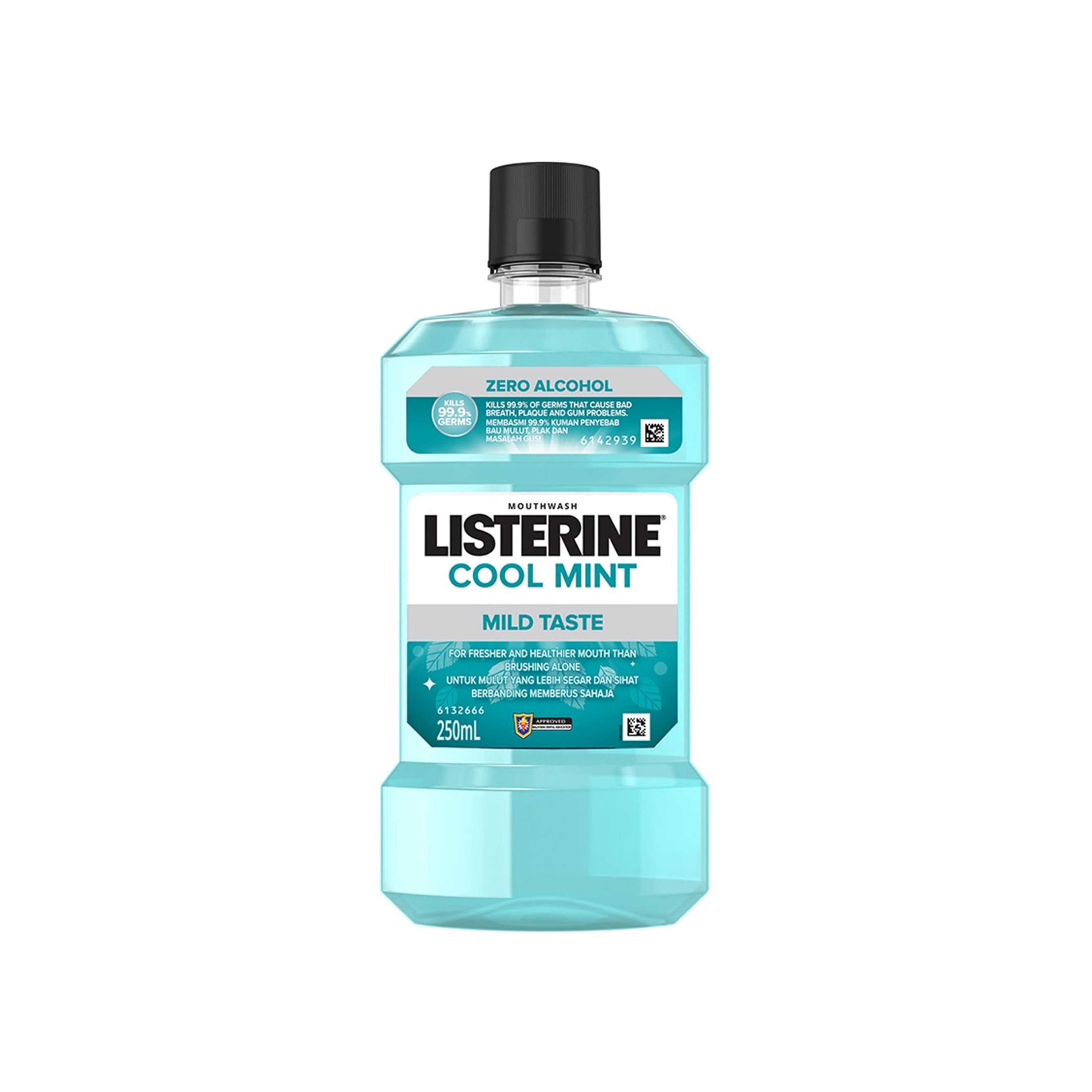 Listerine Mouthwash - Cool Mint (Mild Taste) 250mL